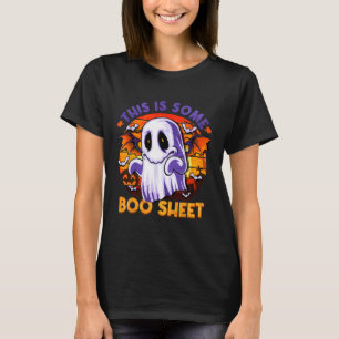 This Is Some Boo Sheet Ghost Spooky Halloween Men T-Shirt