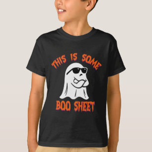 This Is Some Boo Sheet Halloween Cool Ghost Fun 2 T-Shirt