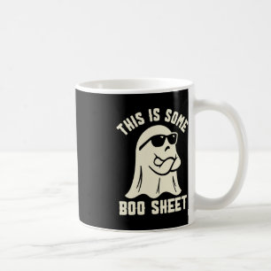 This Is Some Boo Sheet Halloween Ghost Costume Fun Coffee Mug