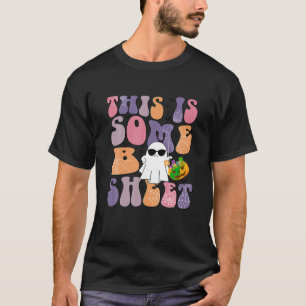 This Is Some Boo Sheet Halloween Ghost Costume Ret T-Shirt