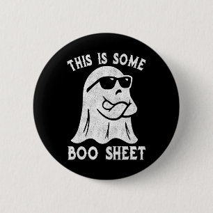 This Is Some Boo Sheet Halloween Ghost Fun Gifts M 6 Cm Round Badge