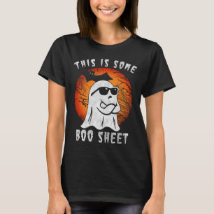 This Is Some Boo Sheet Halloween Ghost Fun Gifts M T-Shirt