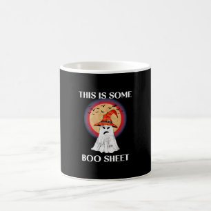 This Is Some Boo Sheet Halloween Ghost Funny Coffee Mug