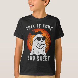 This Is Some Boo Sheet Halloween Ghost Funny Gifts T-Shirt