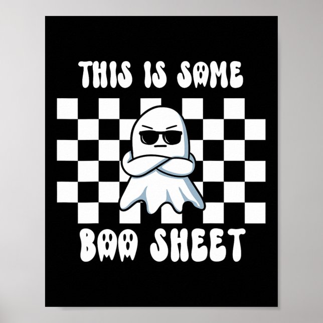 This Is Some Boo Sheet Halloween  Poster (Front)