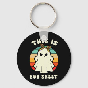 This is Some Boo Sheet Lazy Funny Halloween Costu Key Ring