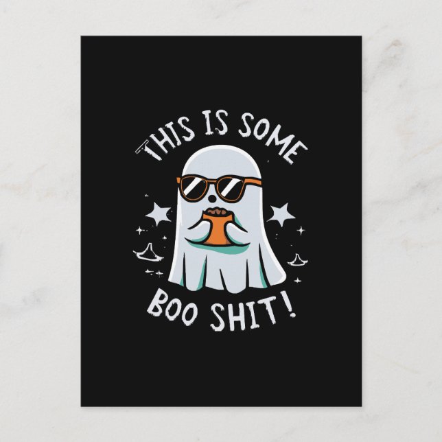 This is Some Boo Sheet Postcard (Front)