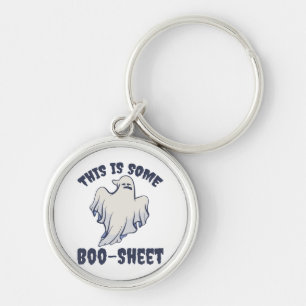 This is some Boo Sheet Sassy Ghost  Key Ring