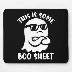This Is Some Boo Sheet Shirt Women Men Kids Ghost Mouse Pad
