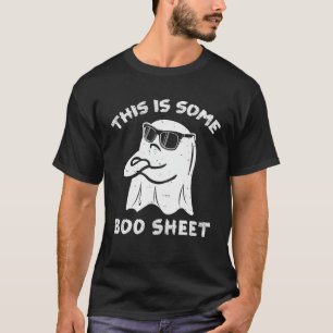 This Is Some Boo Sheet Spooky Funny Scary Horror H T-Shirt