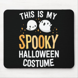 This Is Spooky Halloween Costume Kawaii Spoopy Mouse Pad
