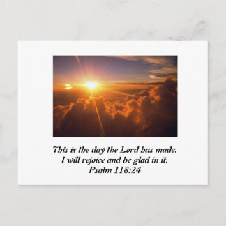This is the day the Lord has made Postcard
