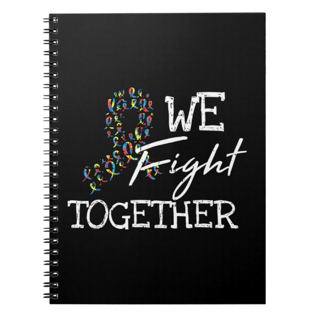 This is the perfect quote design gift for autism a notebook (Front)
