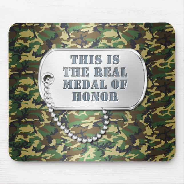 This is the REAL Medal of Honour Mouse Pad (Front)