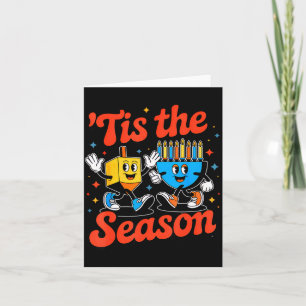 This Is The Season Happy Hanukkah Funny Jewish Cha Card
