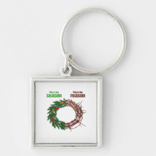 This Is The Season This Is The Christian Christmas Key Ring