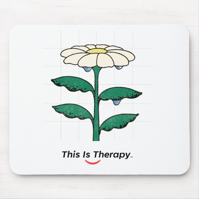 THIS IS THERAPY Mouse Pad (Front)