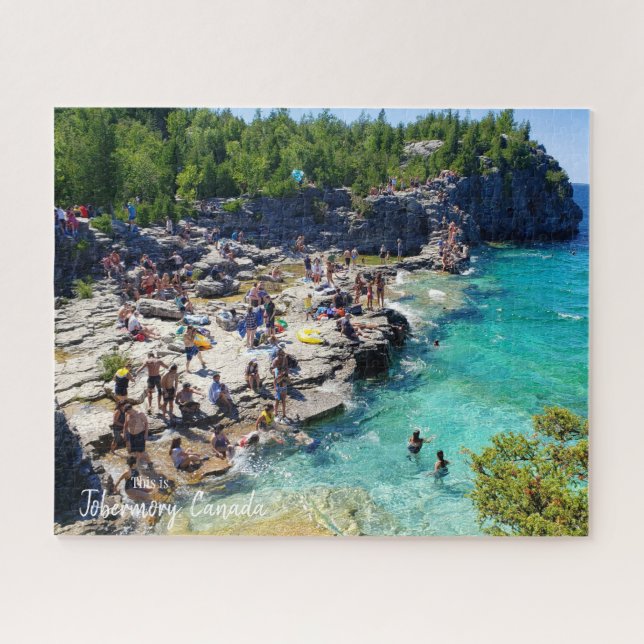 This is Tobermory - Canada Jigsaw Puzzle (Horizontal)