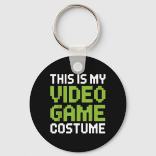 This is Video Game Costume Halloween Funny Gamer Key Ring
