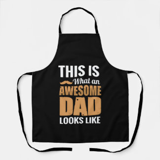 This is was an awesome dad apron
