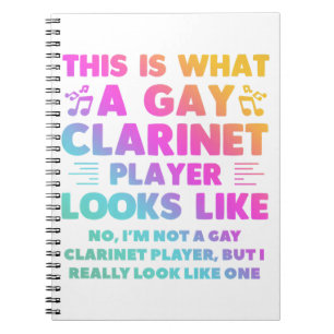 This Is What A Gay Clarinet Player Looks Like LGBT Notebook