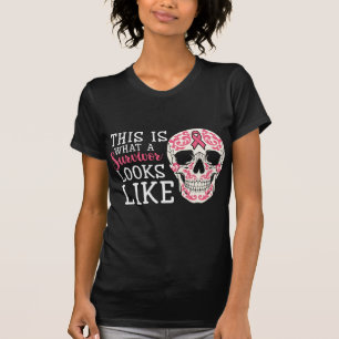 This is What a Survivor Looks Like Breast Cancer T-Shirt