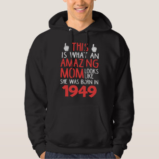 This Is What An Amazing Mom Looks Like Mother s Da Hoodie