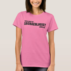 "This is what an archaeologist looks like" tank