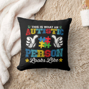 This Is What An Autistic Person Looks Like Autism Cushion