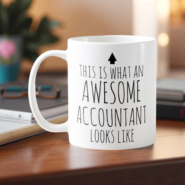 This is What an Awesome Accountant Looks Like Coffee Mug (Creator Uploaded)