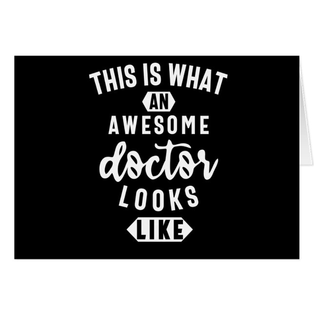 This Is What An Awesome Doctor Looks Like (Front Horizontal)