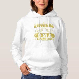 This Is What An Awesome Oma Looks Like Hoodie