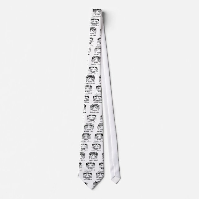 This is what an awesome Pole Vaulting player looks Tie (Front)