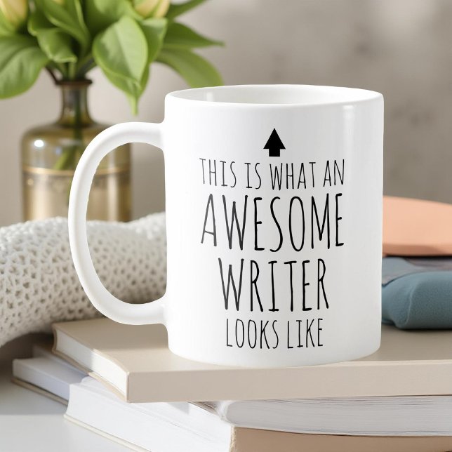 This is What an Awesome Writer Looks Like Coffee Mug (Creator Uploaded)
