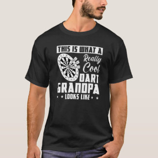 This Is What Cool Dart Grandpa Retiring T-Shirt