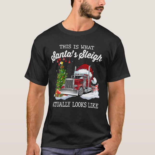 This Is What My Santa's Sleigh Actually Looks Like T-Shirt (Front)