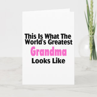 This Is What The World's Greatest Grandma Looks Li Card