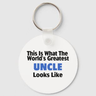 This Is What The World's Greatest Uncle Looks Lik Key Ring