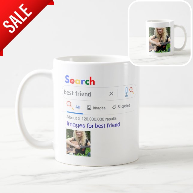 This is what World's BEST FRIEND Looks Like PHOTO Coffee Mug (Creator Uploaded)