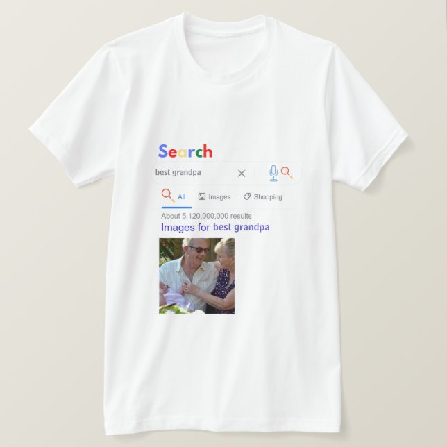 This is what Worlds BEST Grandpa Looks Like T-Shirt (Design Front)