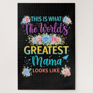 This is What Worlds Greatest Mama Jigsaw Puzzle