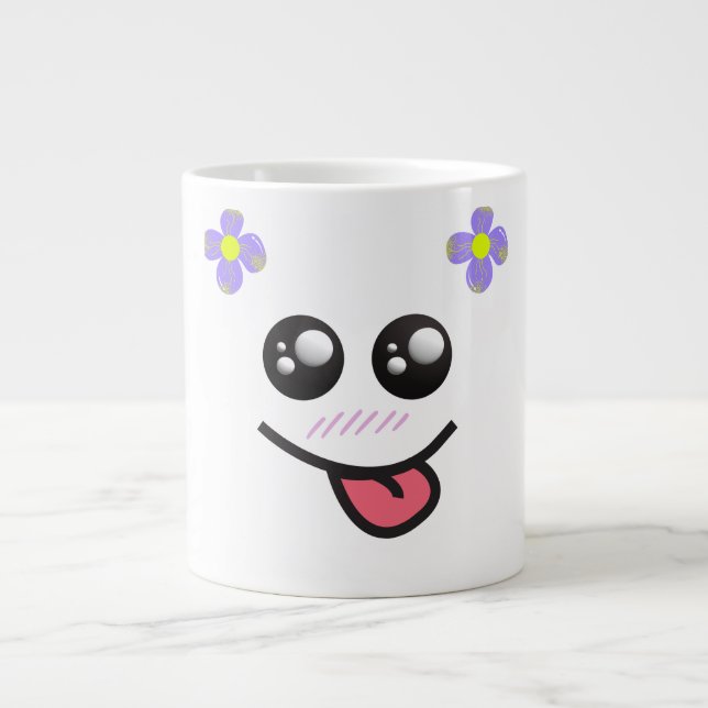 THIS is where to buy cute mugs:D Large Coffee Mug (Front)