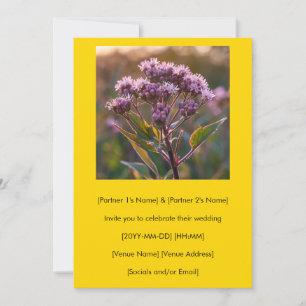This Is Your Fall Joe-Pye Weed Invitation