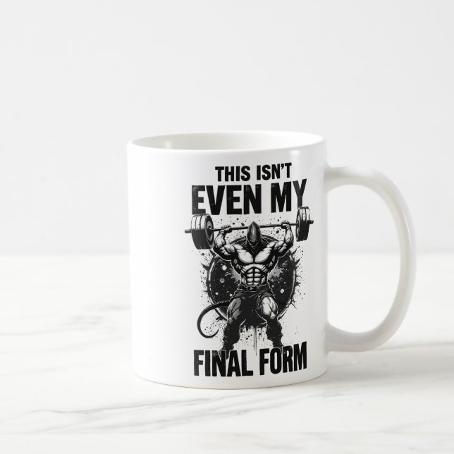 This Isn't Even My Final Form Gym Beast Bodybuildi Coffee Mug (Right)