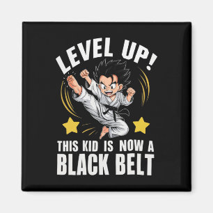 This Kid Is Now A Black Belt Karate Hapkido Award Magnet