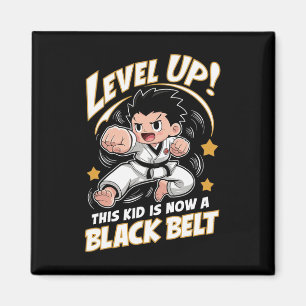 This Kid Is Now A Black Belt Karate Hapkido Award Magnet