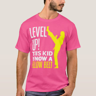 This Kid Is Now A Yellow Belt Karate Lover Karate T-Shirt
