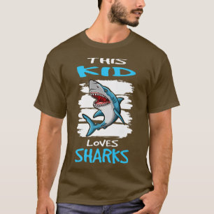 This Kid Loves Sharks I Shark Fish I Kids SharkT-S T-Shirt
