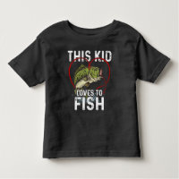 This Kid Loves to Fish Fishing Children Fisherman