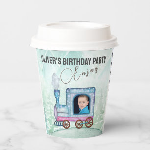 This Kid Loves Train I Kids I Railway I Kids Paper Cups